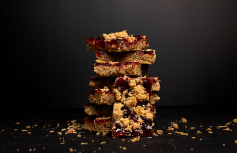 Raspberry Oatmeal Bars